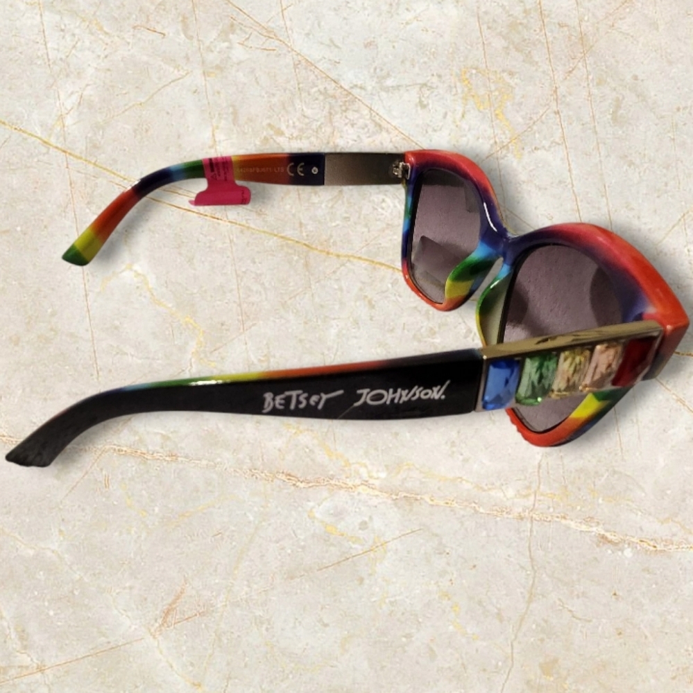 Betsey Johnson Rainbow Sunglasses